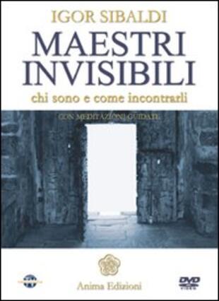 copertina Maestri invisibili. Chi sono e come incontrarli. Con DVD