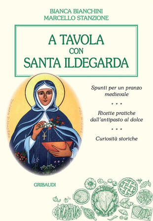 copertina A tavola con santa Ildegarda