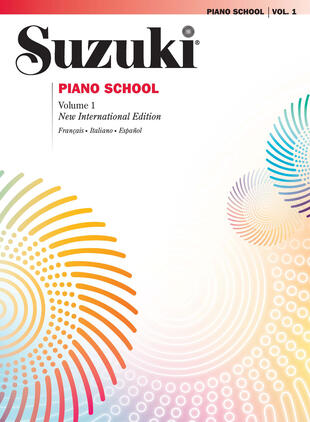copertina Suzuki piano school. Ediz. italiana, francese e spagnola