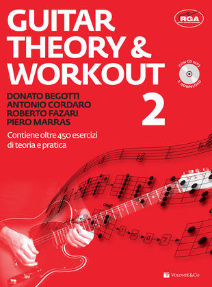 copertina Guitar theory &amp; workout. Con CD Audio