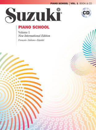 copertina Suzuki piano school. Ediz. italiana, francese e spagnola. Con CD Audio