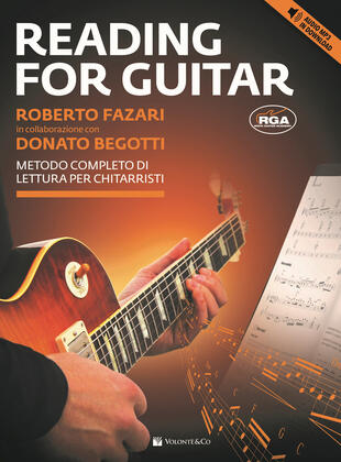 copertina Reading for guitar. Metodo completo di lettura per chitarristi. Con file audio per il download. Con CD-Audio
