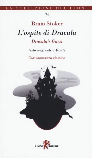 copertina L' ospite di Dracula. Testo inglese a fronte
