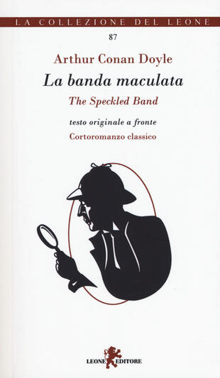 copertina Le avventure di Sherlock Holmes. La banda maculata. Testo inglese a fronte