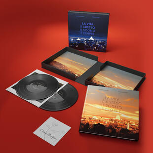 copertina Claudio Baglioni. La vita è adesso. Il sogno è sempre (Cofanetto super deluxe in edizione limitata). Edizione 40° anniversario. Ediz. limitata