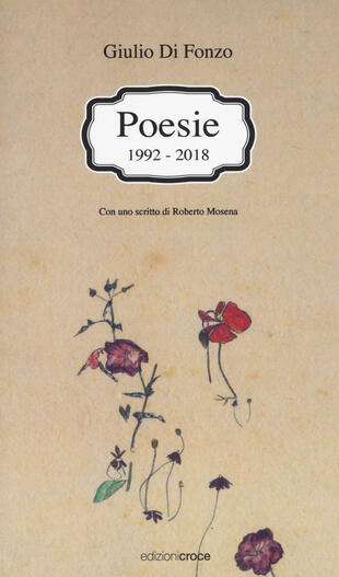 copertina Poesie (1992-2018)
