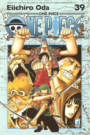 copertina One piece. New edition. Vol. 39