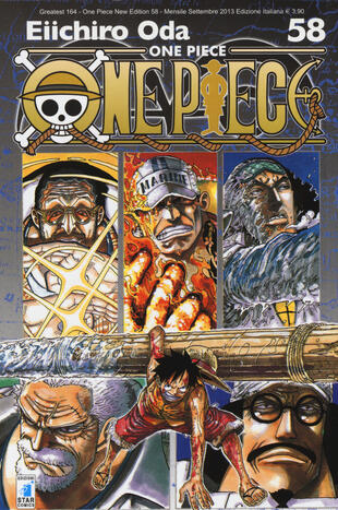 copertina One piece. New edition. Vol. 58