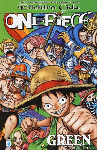 copertina One piece green
