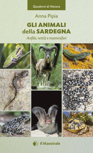 copertina Gli animali della Sardegna. Anfibi, rettili e mammiferi