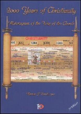 copertina 2000 years of Christianity. Historiogram of the way of the Church