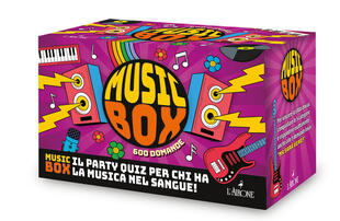 copertina Music box. Con Libro