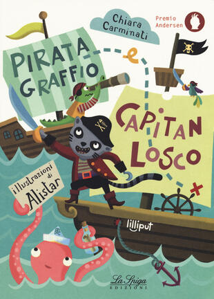 copertina Pirata Graffio e Capitan Losco. Ediz. a colori