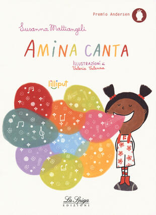 copertina Amina canta. Ediz. a colori