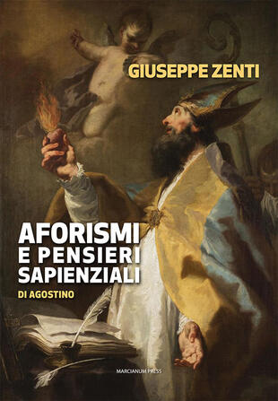 copertina Aforismi e pensieri sapienziali di Agostino