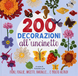 copertina 200 decorazioni all'uncinetto