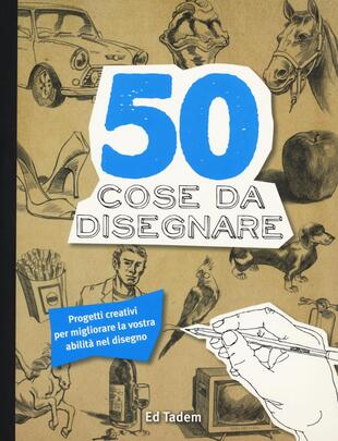 copertina 50 cose da disegnare