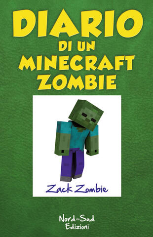 copertina Diario di un Minecraft Zombie. Una sfida da paura