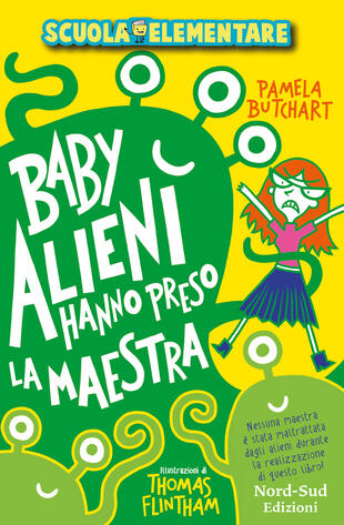 copertina Baby alieni hanno preso la maestra