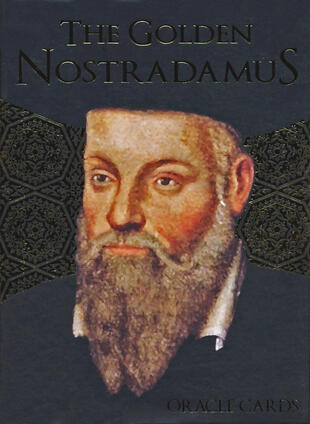 copertina The golden Nostradamus. Oracle cards. Ediz. multilingue. Con Carte