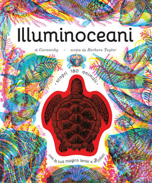 copertina Illuminoceani. Ediz. a colori. Con lenti colorate