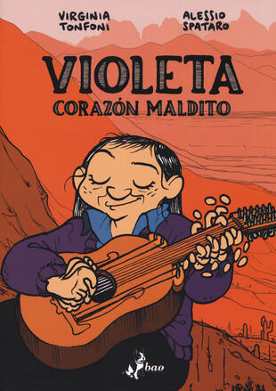 copertina Violeta. Corazón maldito