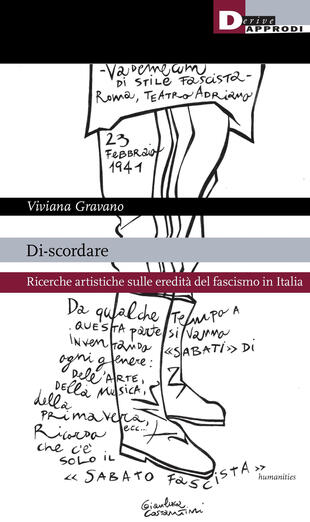 copertina Di-scordare. Ricerche artistiche sulle eredità del fascismo in Italia