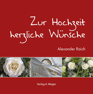 copertina Zur Hochzeit herzliche Wünsche