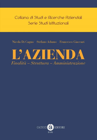 copertina L' Azienda. Finalità - Struttura - Amministrazione