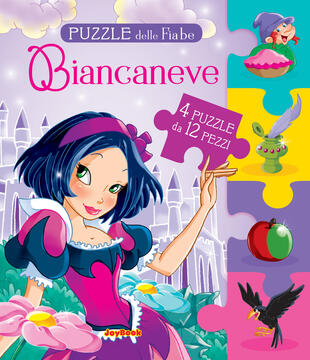 copertina Biancaneve. Puzzle delle fiabe. Ediz. a colori