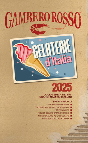 copertina Gelaterie d'Italia del Gambero Rosso 2025