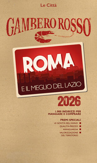 copertina Roma e il meglio del Lazio del Gambero Rosso 2026