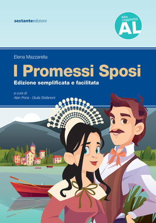 copertina I promessi sposi. Edizione semplificata e facilitata