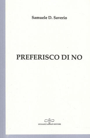 copertina Preferisco di no