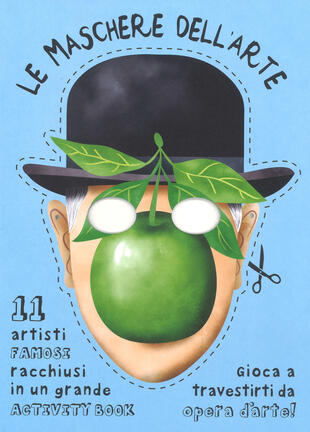 copertina Le maschere dell'arte. Ediz. a colori