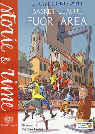 copertina Fuori area. Basket league