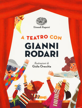copertina A teatro con Gianni Rodari