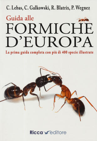 copertina Guida alle formiche d'Europa