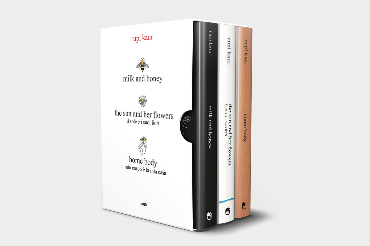 milk and honey, the sun and her flowers, home body (edizione italiana - tre volumi in cofanetto)