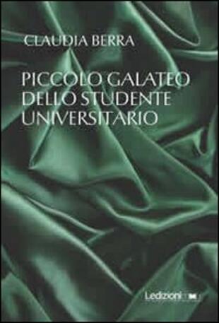 copertina Piccolo galateo dello studente universitario