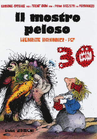 copertina Il mostro peloso. Ediz. speciale