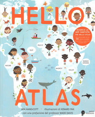copertina Hello atlas. Ediz. a colori. Con App