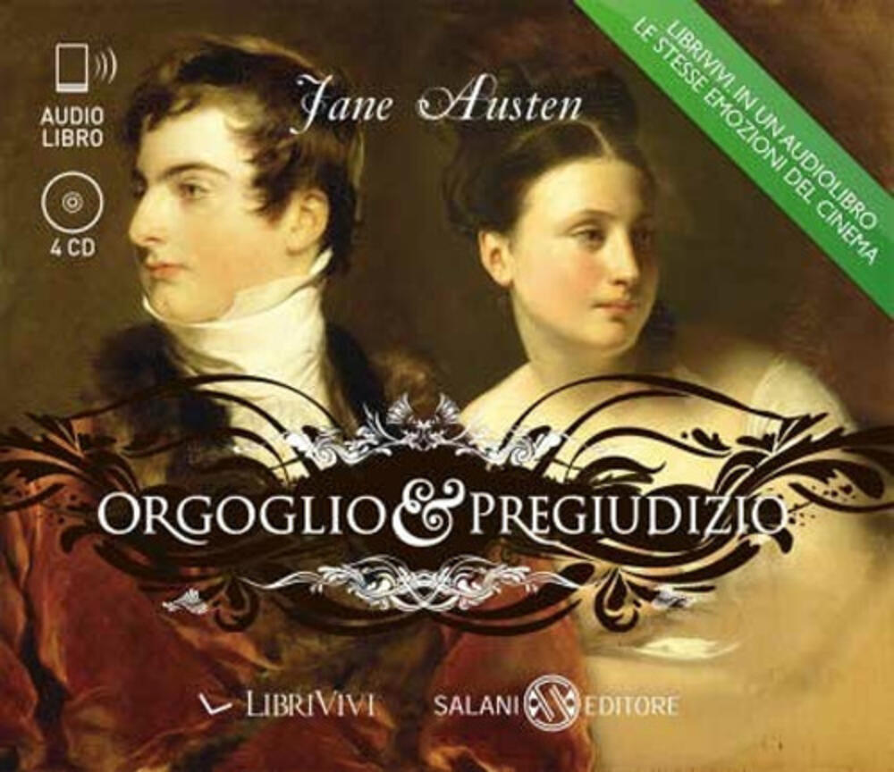 Orgoglio E Pregiudizio 4cd Di Jane Austen Audiolibri Librivivi Il Libraio