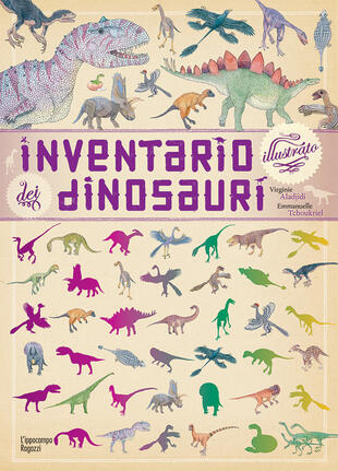 copertina Inventario illustrato dei dinosauri