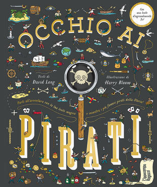 copertina Occhio ai pirati. Con lente d'ingrandimento