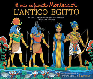 copertina L'antico Egitto. Il mio cofanetto Montessori. Ediz. illustrata