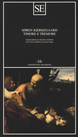 copertina Timore e tremore (lirica dialettica di Johannes de Silentio)