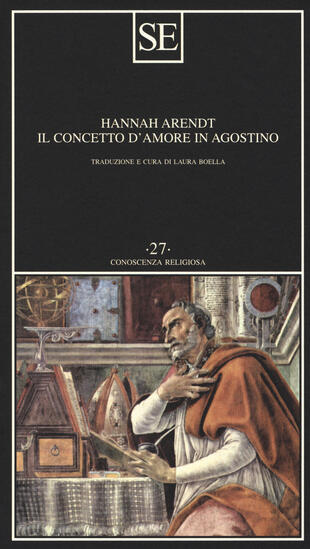 copertina Il concetto d'amore in Agostino. Saggio di interpretazione filosofica