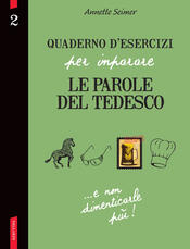 copertina Quaderno d'esercizi per imparare le parole del tedesco 2