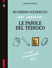copertina Quaderno d'esercizi per imparare le parole del tedesco 4